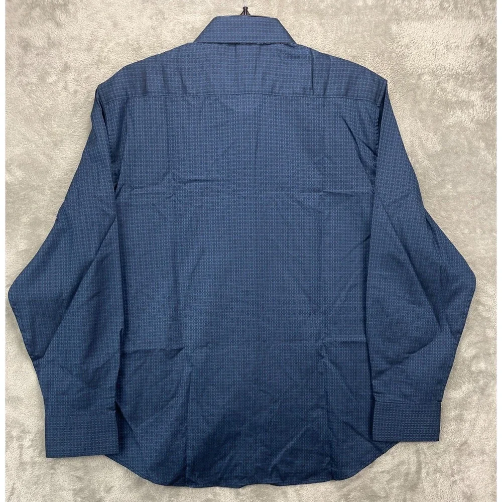 NWT‎ Robert Graham Men's Callaghan Shirt 3XL Blue Classic Fit Long Sleeve